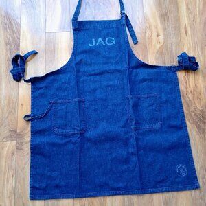 Kitchen denim apron 100%cotton big pockets Jag Jeans